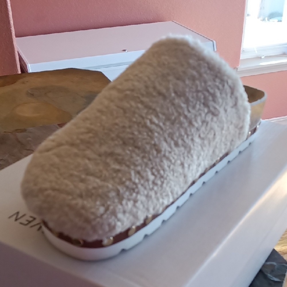 Cozy Cream Mules for Women